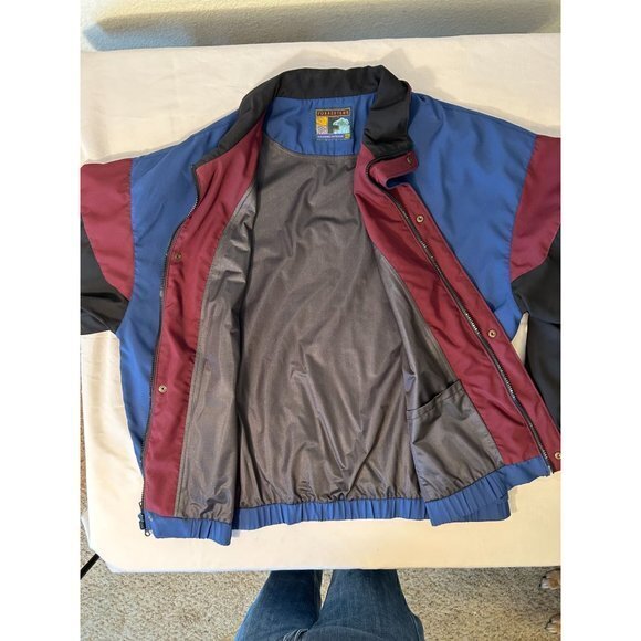 Men's Forrester‎ Blue Red Black Gore-Tex Windbreaker Outdoor Size XXL - Picture 6 of 12
